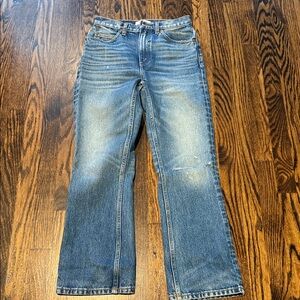 Redone high rise loose jeans